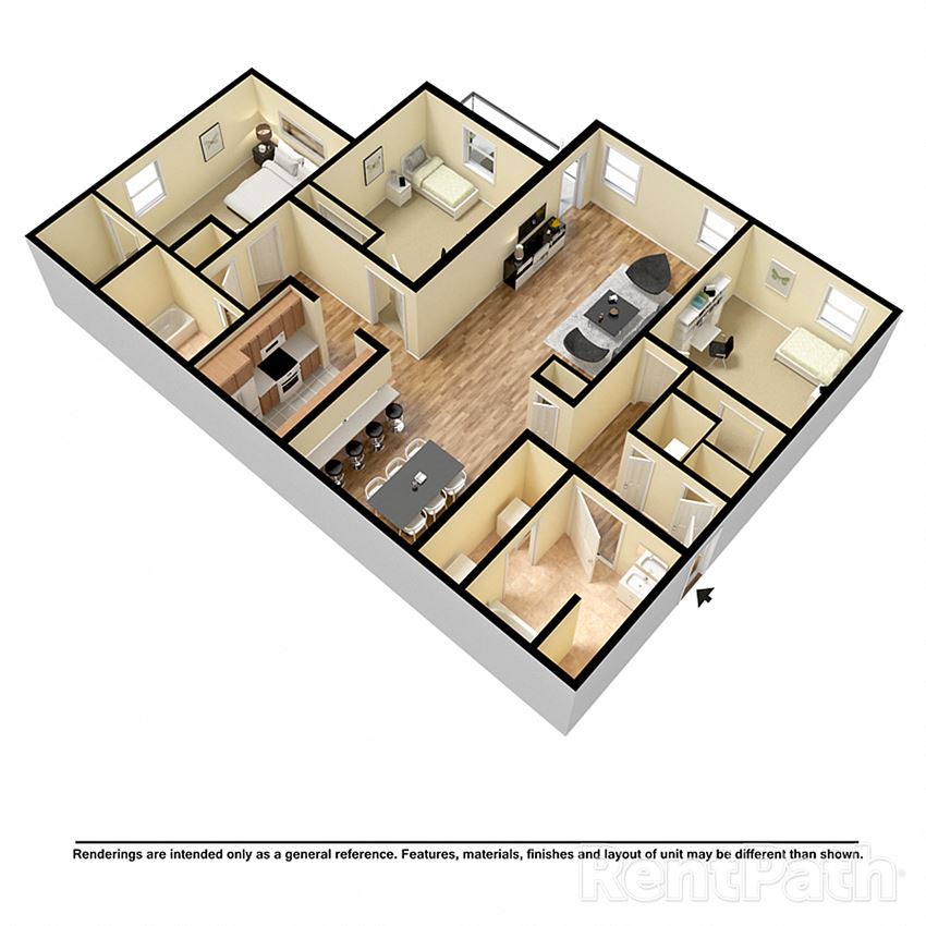 3 Bedroom 2 Bath